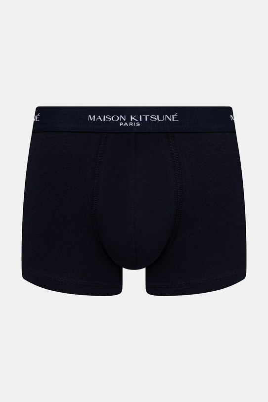 Odzież Maison Kitsuné bokserki 3-pack QM03600KA0041 czarny