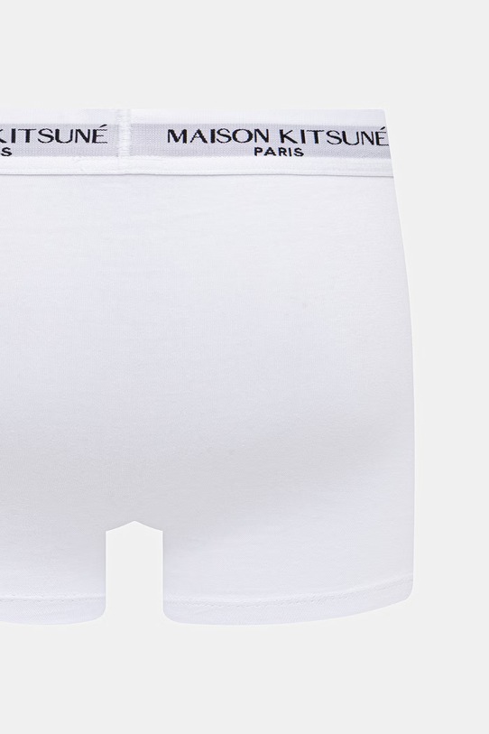 Maison Kitsuné bokserki 3-pack QM03600KA0041 czarny