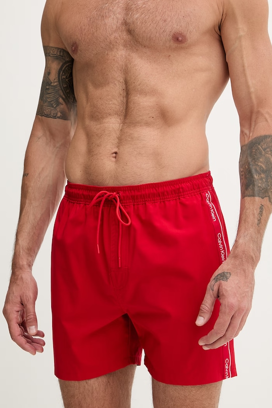 Calvin Klein szorty kąpielowe męskie LV00N61002 czerwony SS26