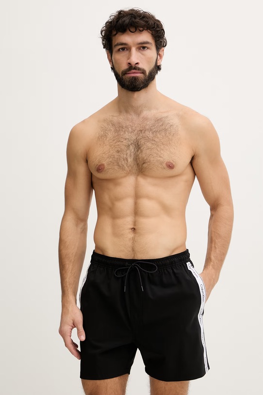 Calvin Klein Underwear szorty kąpielowe męskie czarny LV00N61002