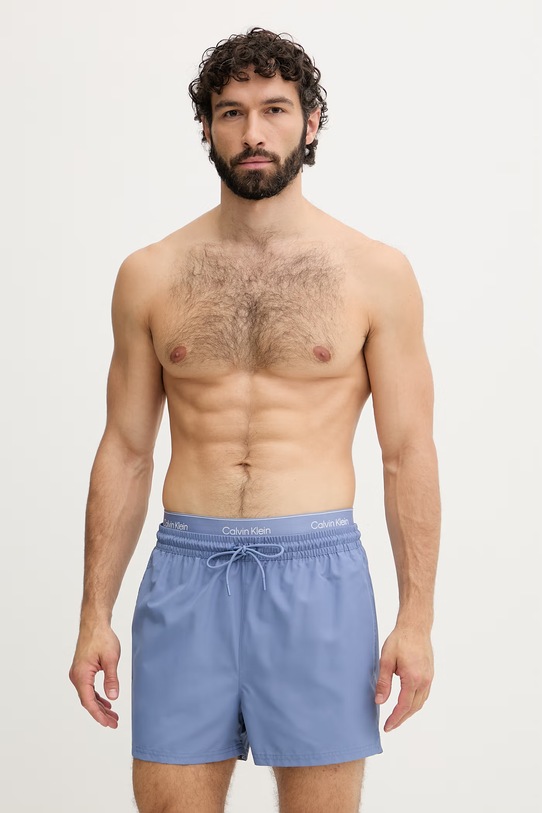 Calvin Klein pantaloni scurți de baie pentru bărbați albastru LV00N61024