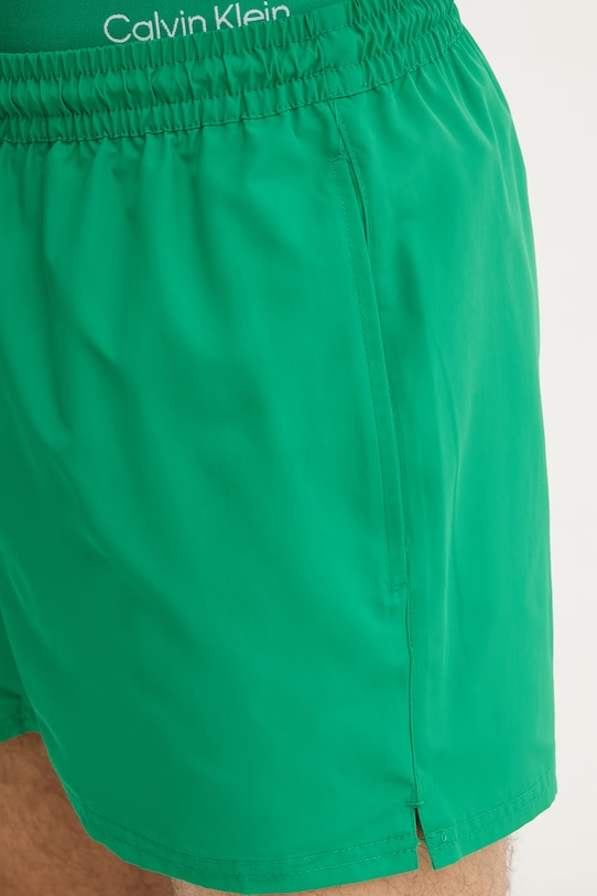 Calvin Klein pantaloncini da bagno da uomo verde LV00N61024