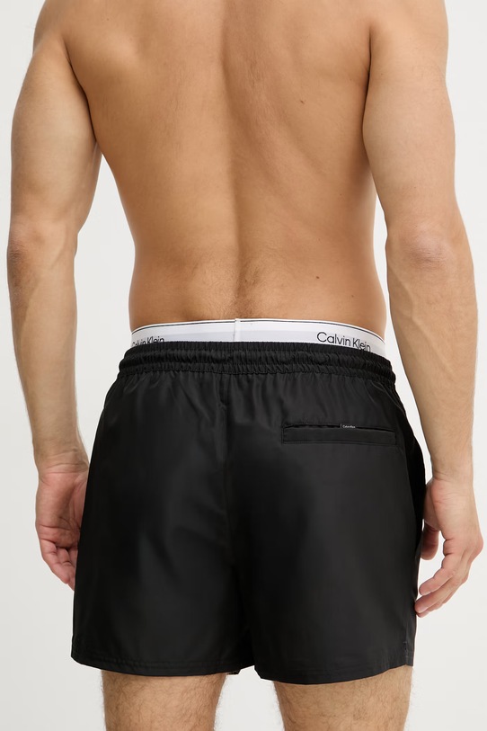 Oblečení Calvin Klein koupací šortky pánské LV00N61024 černá