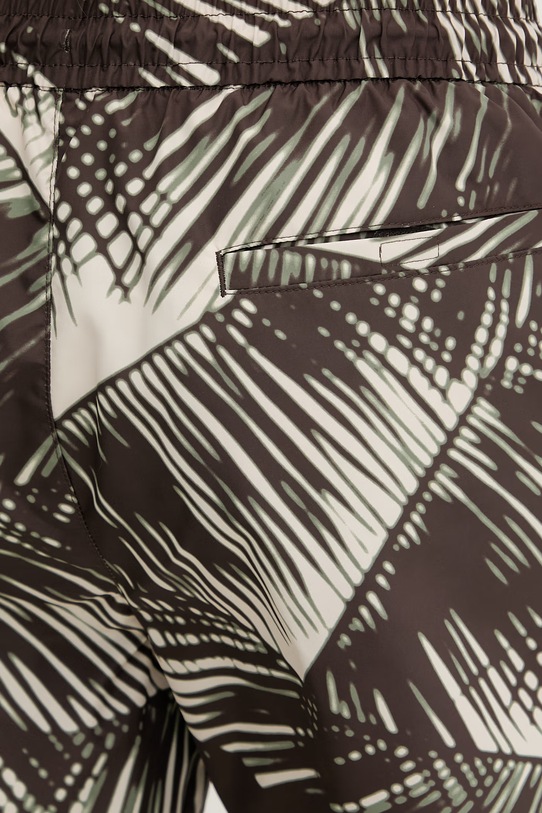 Calvin Klein σορτς μαγιό Ανδρικά καφέ LV00N61027