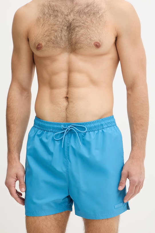 Calvin Klein pantaloncini da bagno da uomo LV00N61028 blu SS26