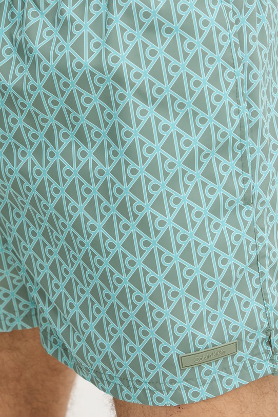 Calvin Klein σορτς μαγιό Ανδρικά πράσινο LV00N61028