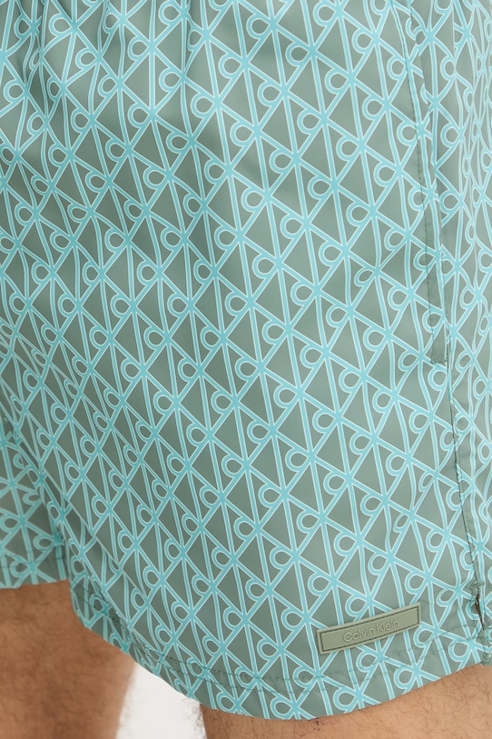 Calvin Klein kopalne kratke hlače moške zelena LV00N61028