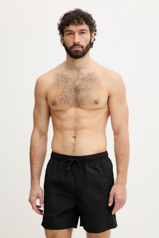 Calvin Klein pantaloncini da bagno da uomo nero LV00N61029