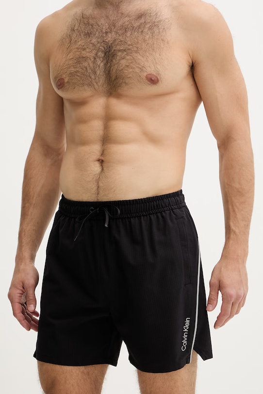 Calvin Klein plavecké šortky pánske LV00N61037 čierna SS26