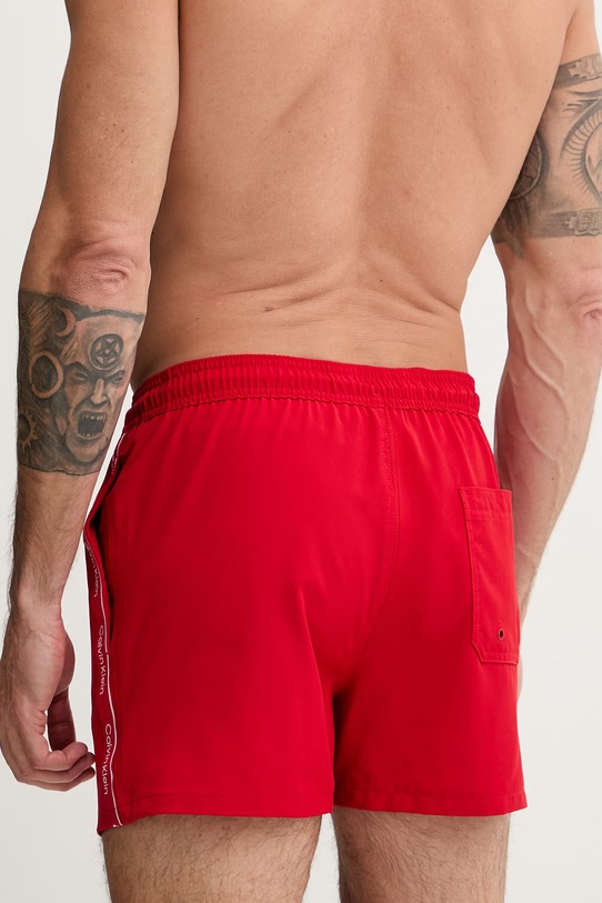 Odzież Calvin Klein Underwear szorty kąpielowe męskie LV00N61039 czerwony