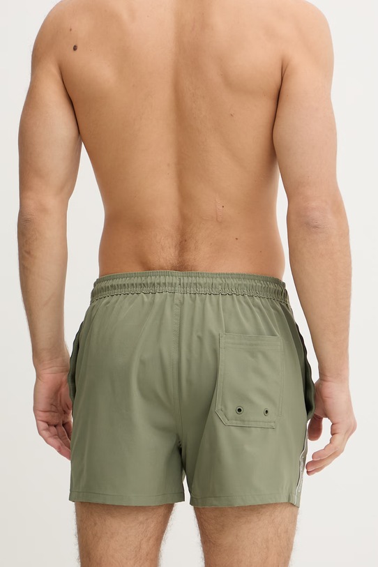Ρούχα Calvin Klein σορτς μαγιό Ανδρικά LV00N61039 πράσινο