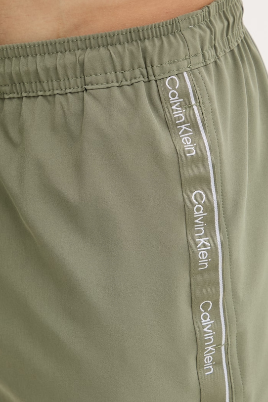 Calvin Klein kopalne kratke hlače moške zelena LV00N61039