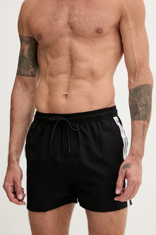 Calvin Klein Underwear szorty kąpielowe męskie LV00N61039 czarny SS26