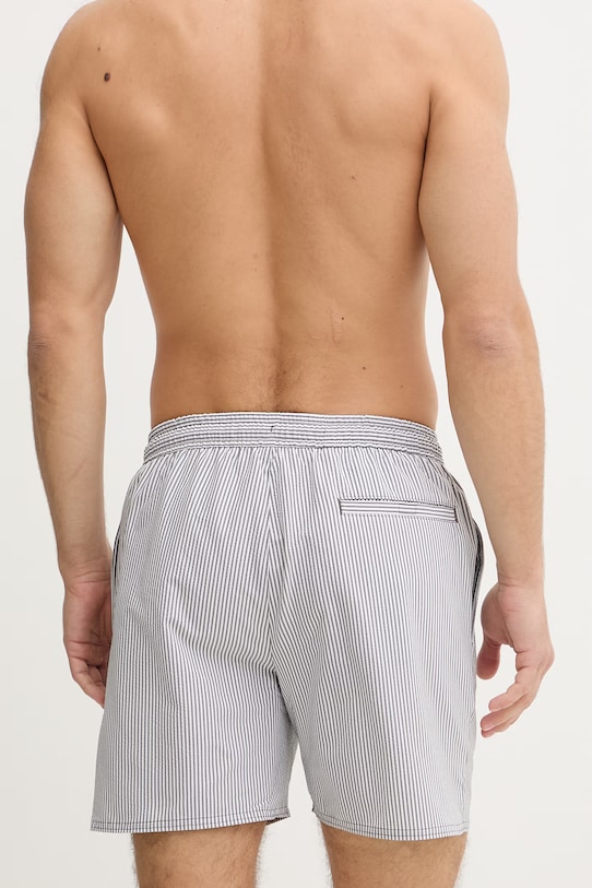 Oblečenie Calvin Klein plavecké šortky pánske LV00N61040 sivá