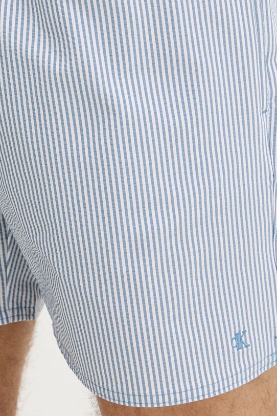 Calvin Klein kratke kupaće hlače za muškarce plava LV00N61040