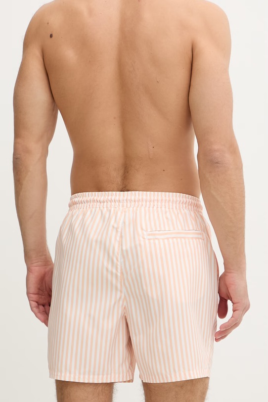 Ρούχα Calvin Klein σορτς μαγιό Ανδρικά LV00N61045 πορτοκαλί