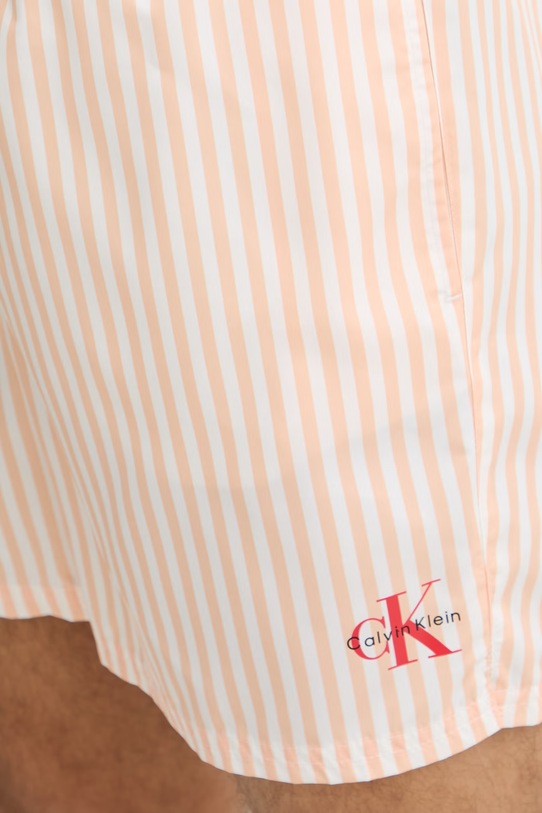 Calvin Klein σορτς μαγιό Ανδρικά πορτοκαλί LV00N61045