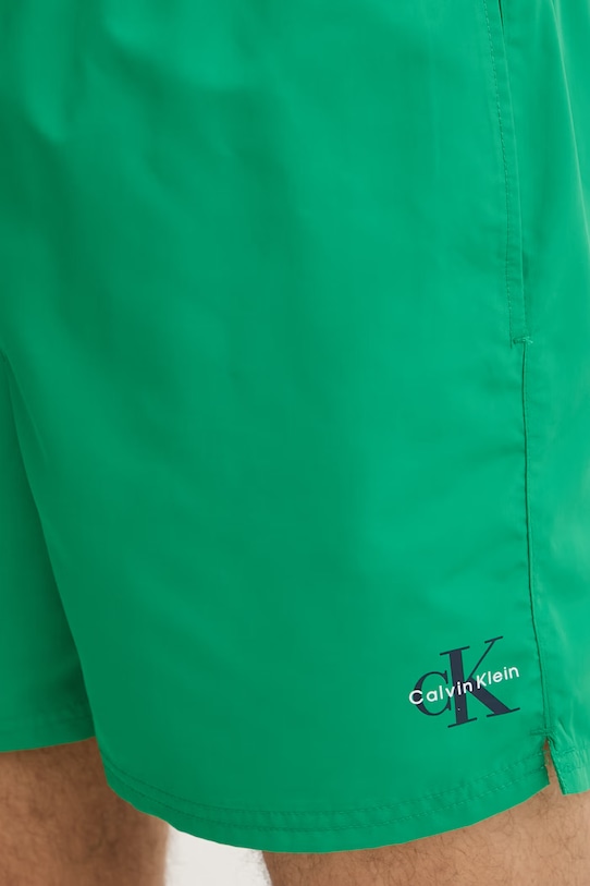 Calvin Klein pantaloncini da bagno da uomo verde LV00N61045