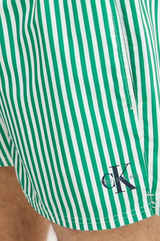 Calvin Klein σορτς μαγιό Ανδρικά πράσινο LV00N61046