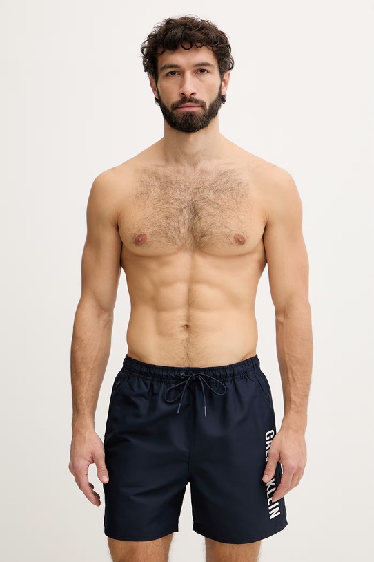 Calvin Klein Underwear szorty kąpielowe męskie granatowy LV00N61047