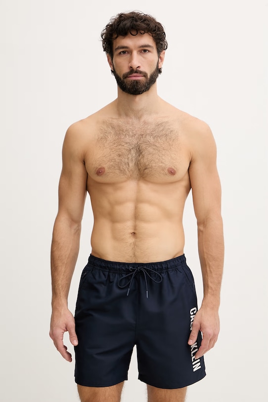 Calvin Klein Underwear szorty kąpielowe męskie granatowy LV00N61047