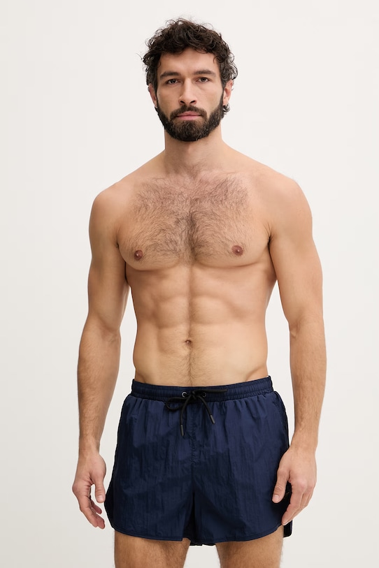 Aeronautica Militare szorty kąpielowe męskie granatowy BW0231UCT04311