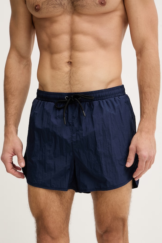 Aeronautica Militare szorty kąpielowe męskie BW0231UCT04311 granatowy SS26