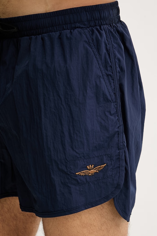 Aeronautica Militare szorty kąpielowe męskie granatowy BW0231UCT04311
