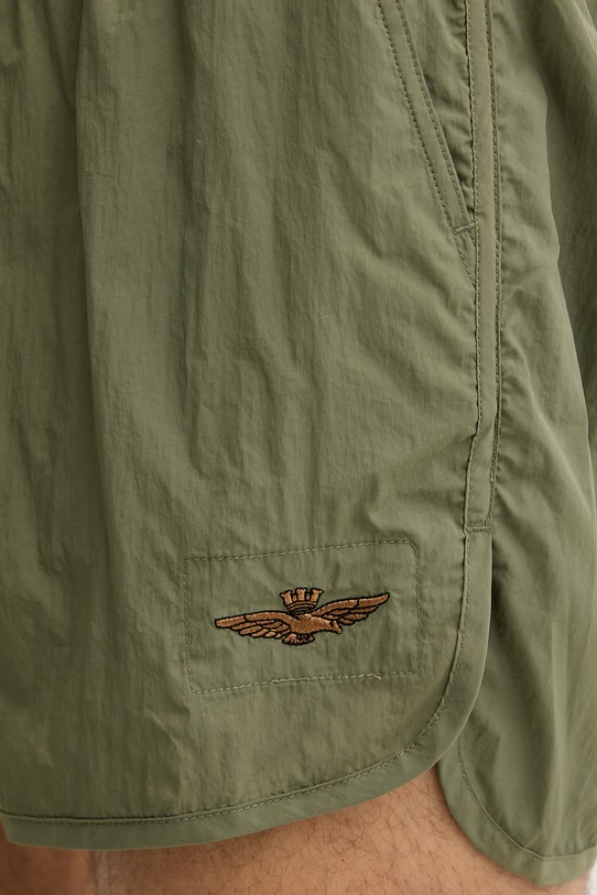 Aeronautica Militare szorty kąpielowe męskie zielony BW0231UCT04311