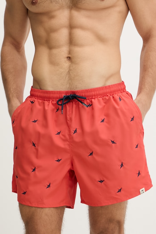 Aeronautica Militare Spodenki do pływania męskie BW0232UCT04317 pomarańczowy SS26