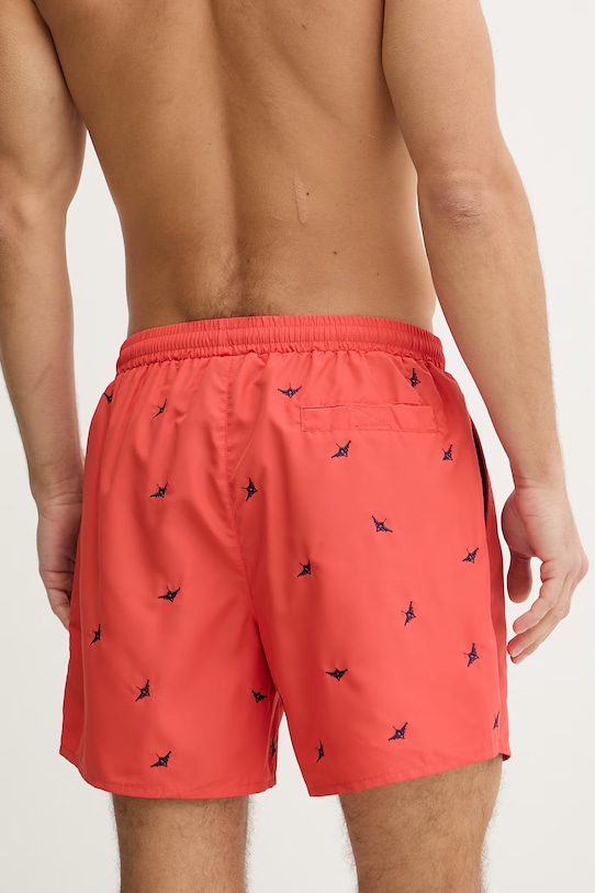 Odzież Aeronautica Militare Spodenki do pływania męskie BW0232UCT04317 pomarańczowy