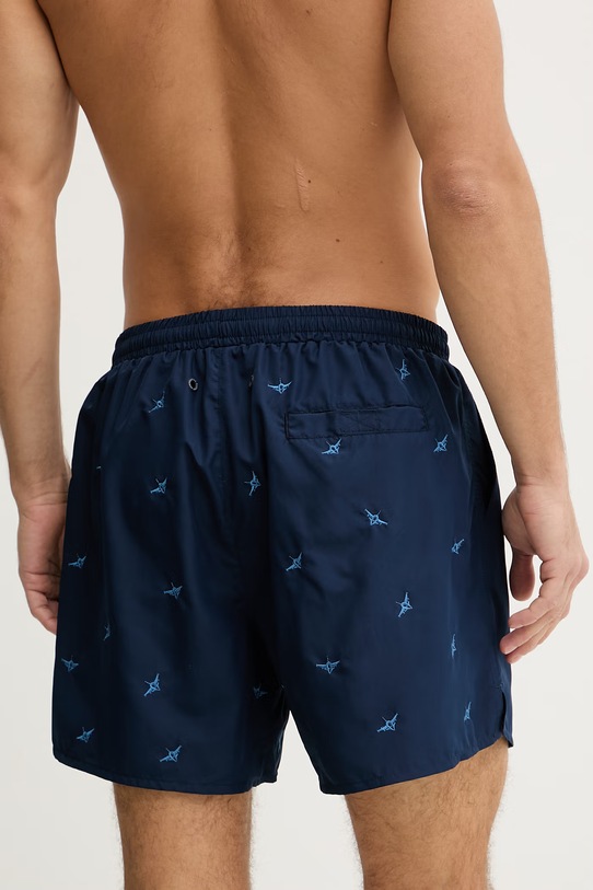 Odzież Aeronautica Militare spodenki do pływania męskie BW0232UCT04317 granatowy