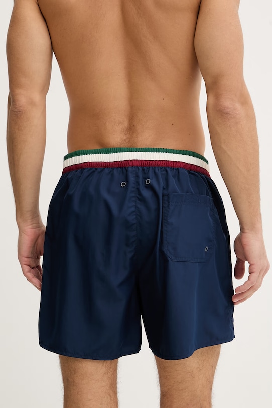 Odzież Aeronautica Militare szorty kąpielowe męskie BW0233UCT02967 granatowy