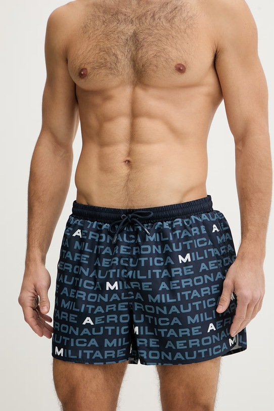 Aeronautica Militare spodenki do pływania męskie BW0237UCT04318 granatowy SS26