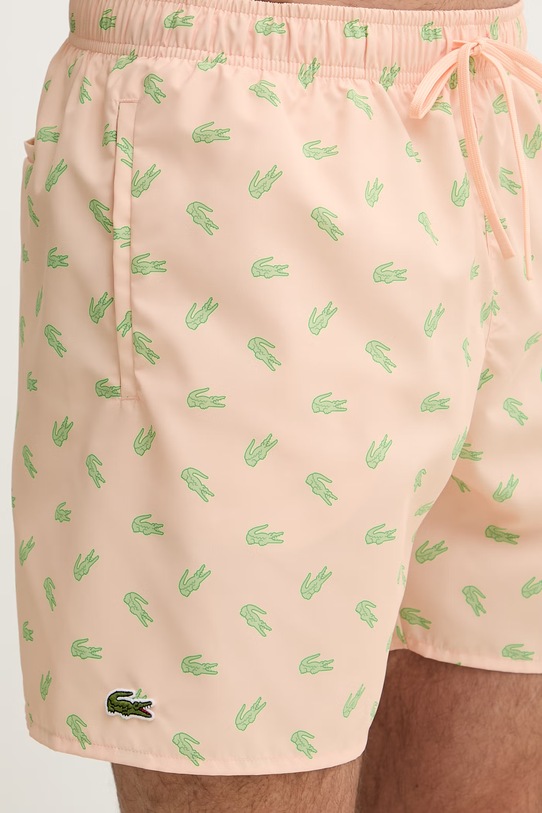 Lacoste szorty kąpielowe męskie pomarańczowy MH1851