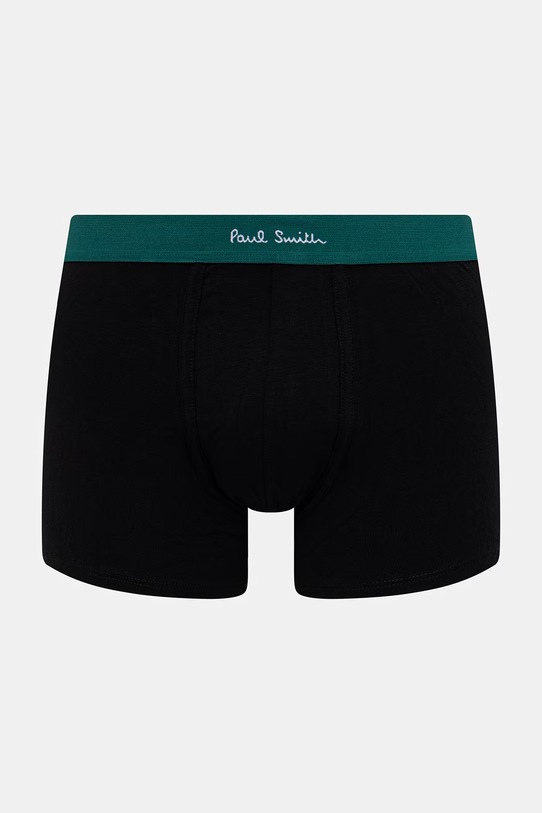 Paul Smith 5 PACK BLK SIGN bokserki bawełniane męskie 7-pack M1A.914.M5PK2 czarny
