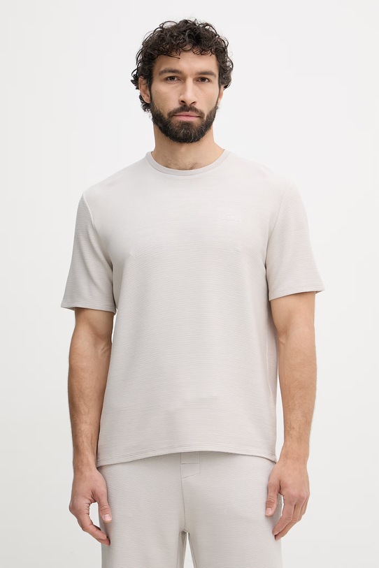 BOSS Футболка lounge мужская из модала Shirt серый 50527377