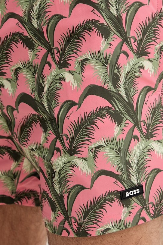 Plavkové šortky BOSS ružová 50561145