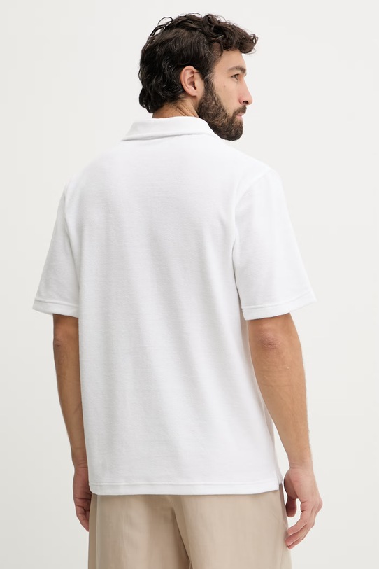 Ρούχα BOSS T-shirt παραλίας Ανδρικό 50561186 λευκό