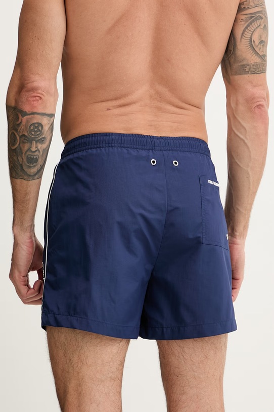 Îmbrăcăminte Karl Lagerfeld pantaloni scurți de baie pentru bărbați B2M46045 bleumarin