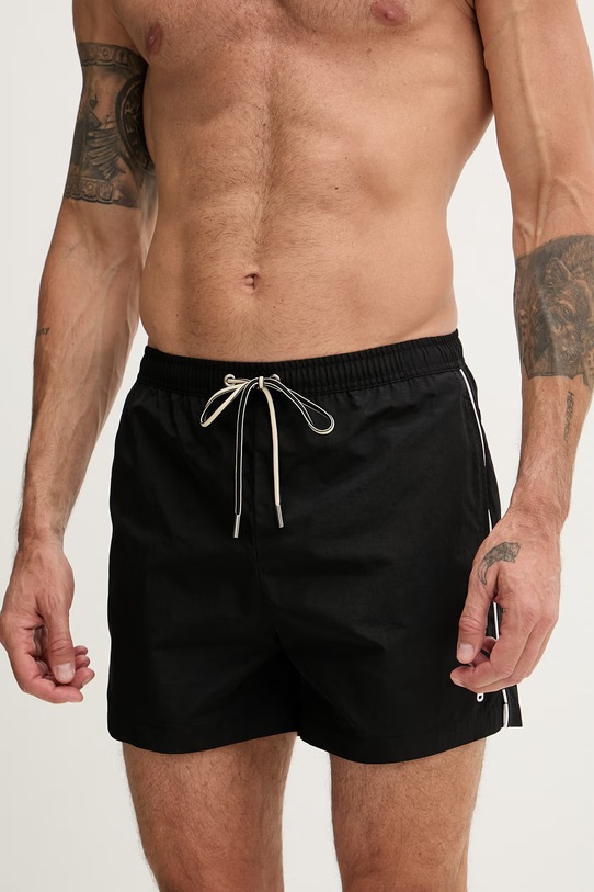 Karl Lagerfeld szorty kąpielowe męskie B2M46045 czarny SS26