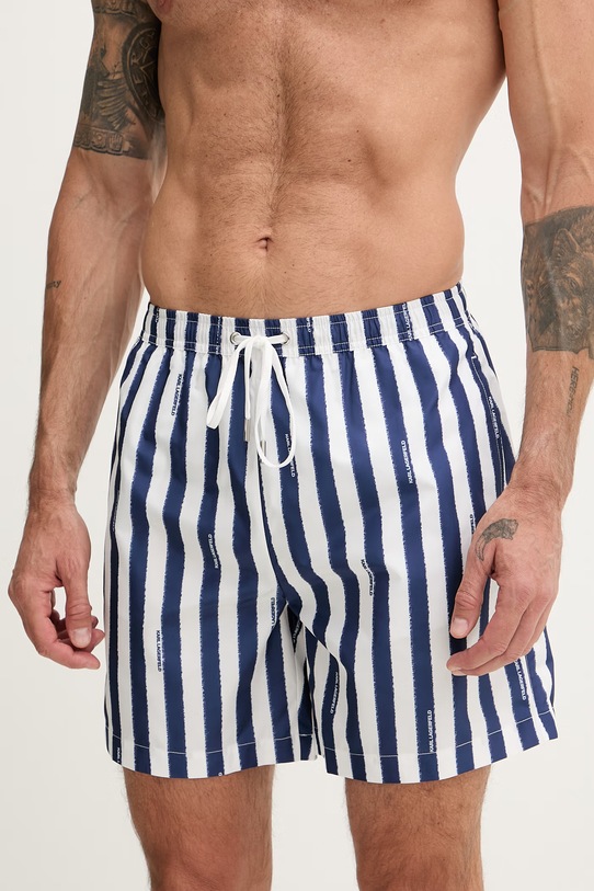 Karl Lagerfeld pantaloni scurți de baie pentru bărbați B2M46042 albastru SS26