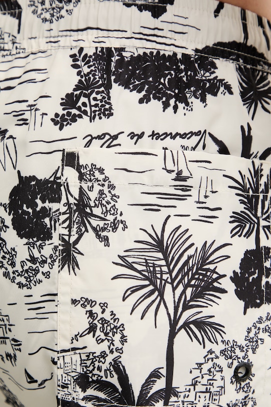 Karl Lagerfeld szorty kąpielowe męskie beżowy B2M46040