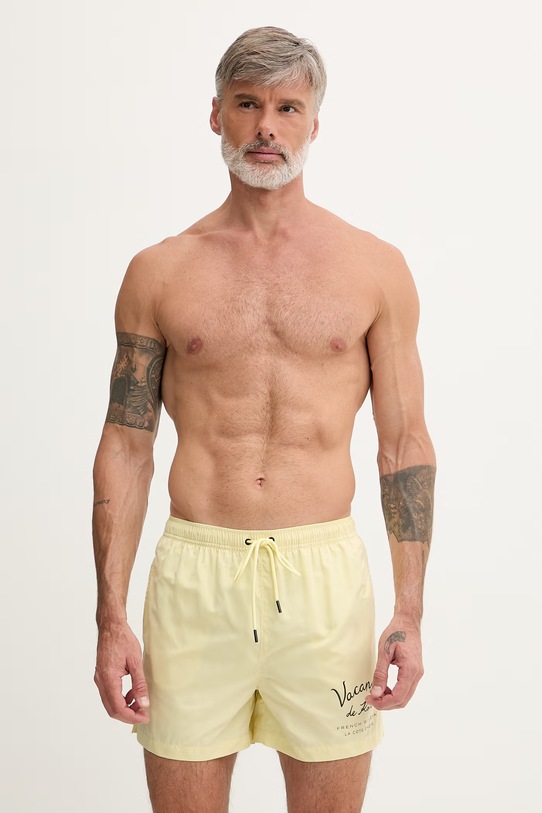 Karl Lagerfeld szorty kąpielowe męskie żółty B2M46038