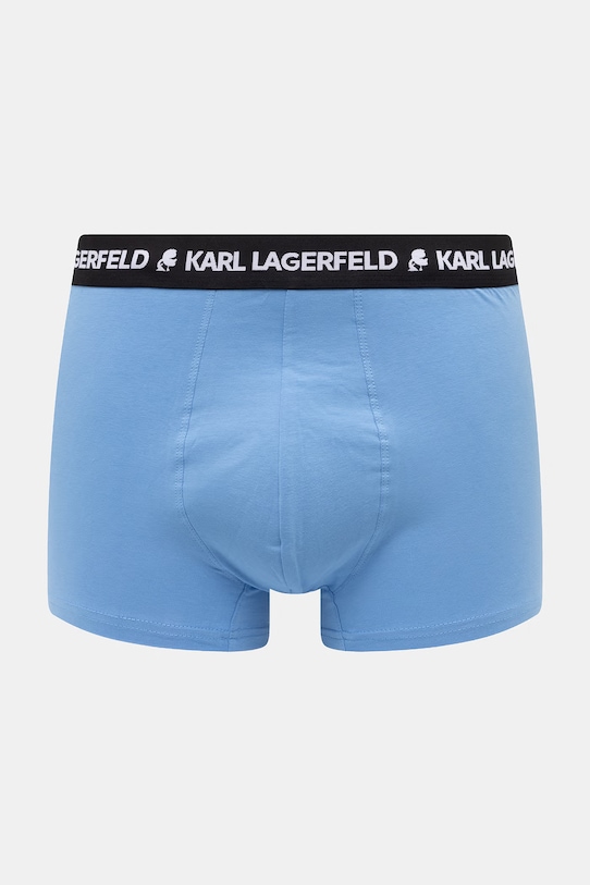 Karl Lagerfeld bokserki męskie bawełniane z elastanem 3-pack B2M47004 niebieski SS26