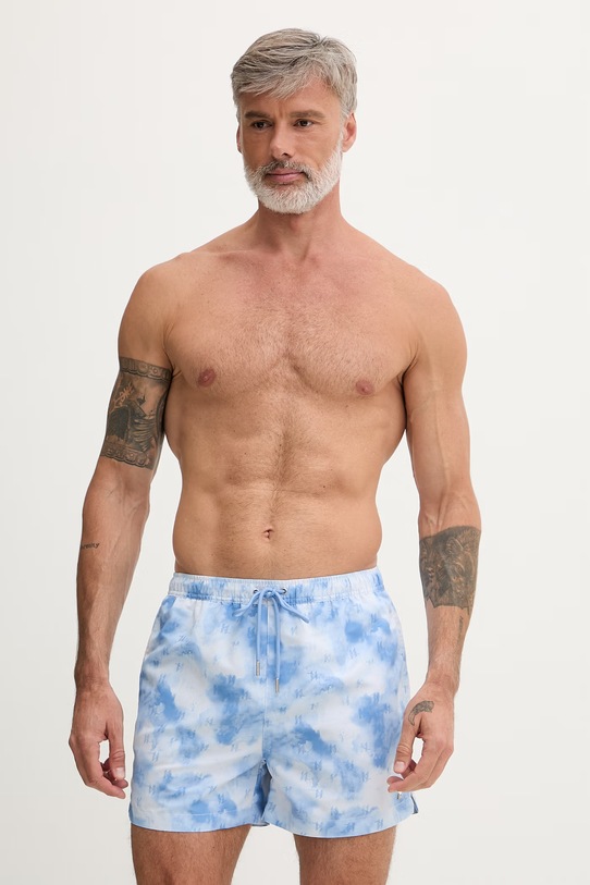 Karl Lagerfeld szorty kąpielowe męskie niebieski B2M46041