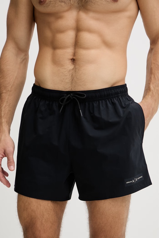 Armani Exchange pantaloncini da bagno da uomo XM000829.AF22576 blu navy SS26