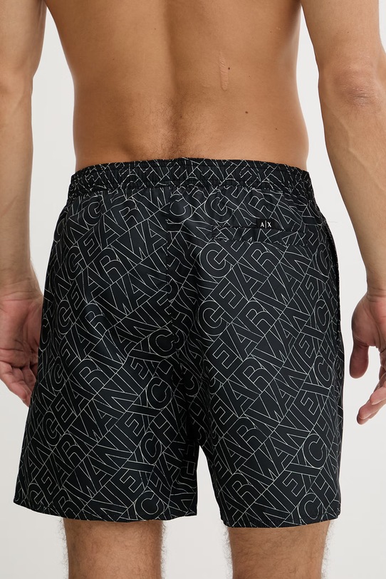 Odzież Armani Exchange szorty kąpielowe męskie XM000832.AF24685 czarny