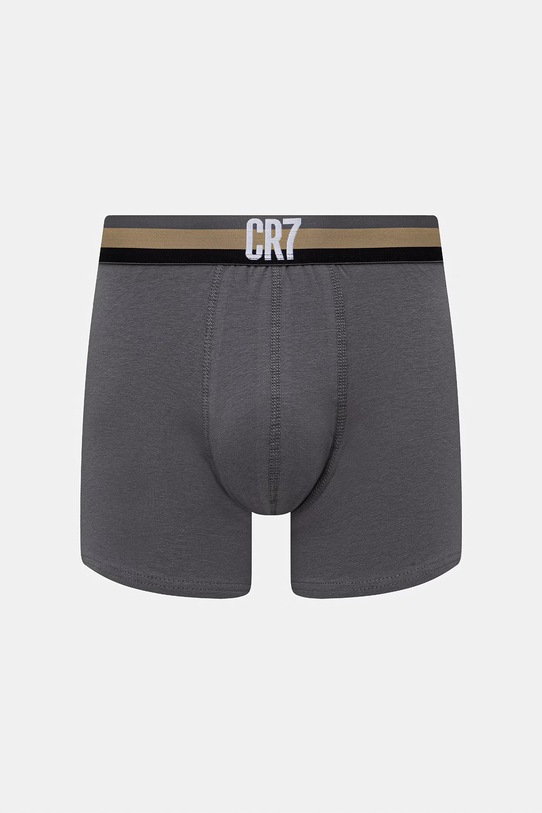 CR7 Cristiano Ronaldo bokserki męskie bawełniane z elastanem 3-pack biały 8100.49.718