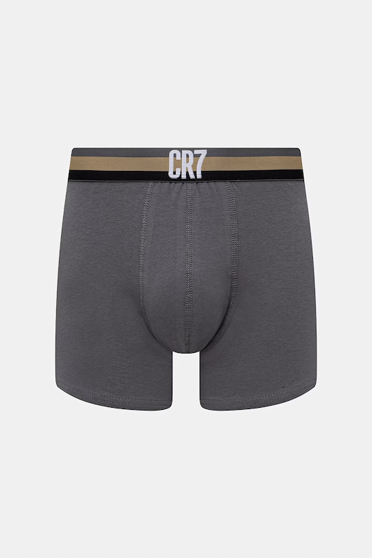 CR7 Cristiano Ronaldo bokserki męskie bawełniane z elastanem 3-pack biały 8100.49.718